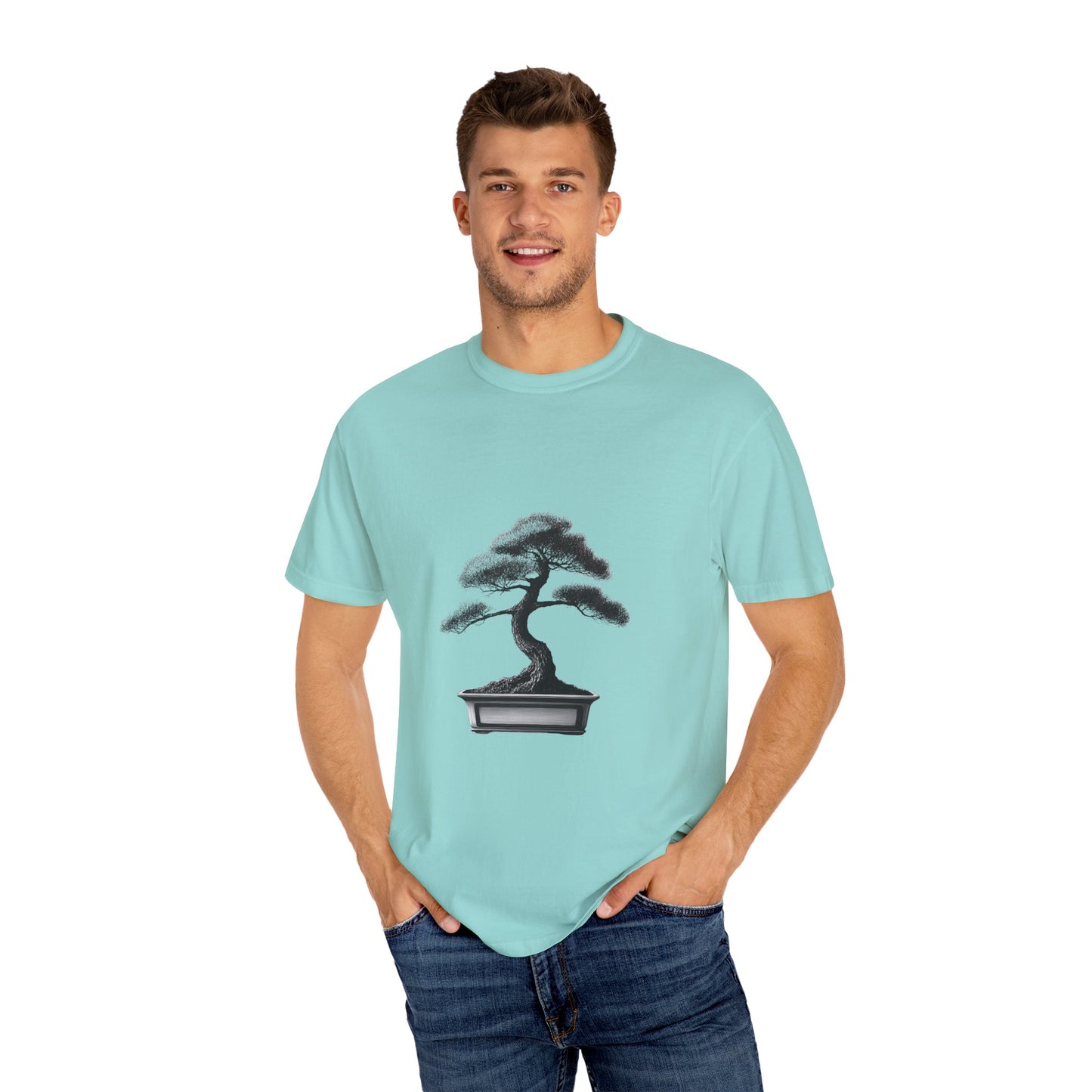 Bonsai Tree Garment-Dyed Unisex T-Shirt