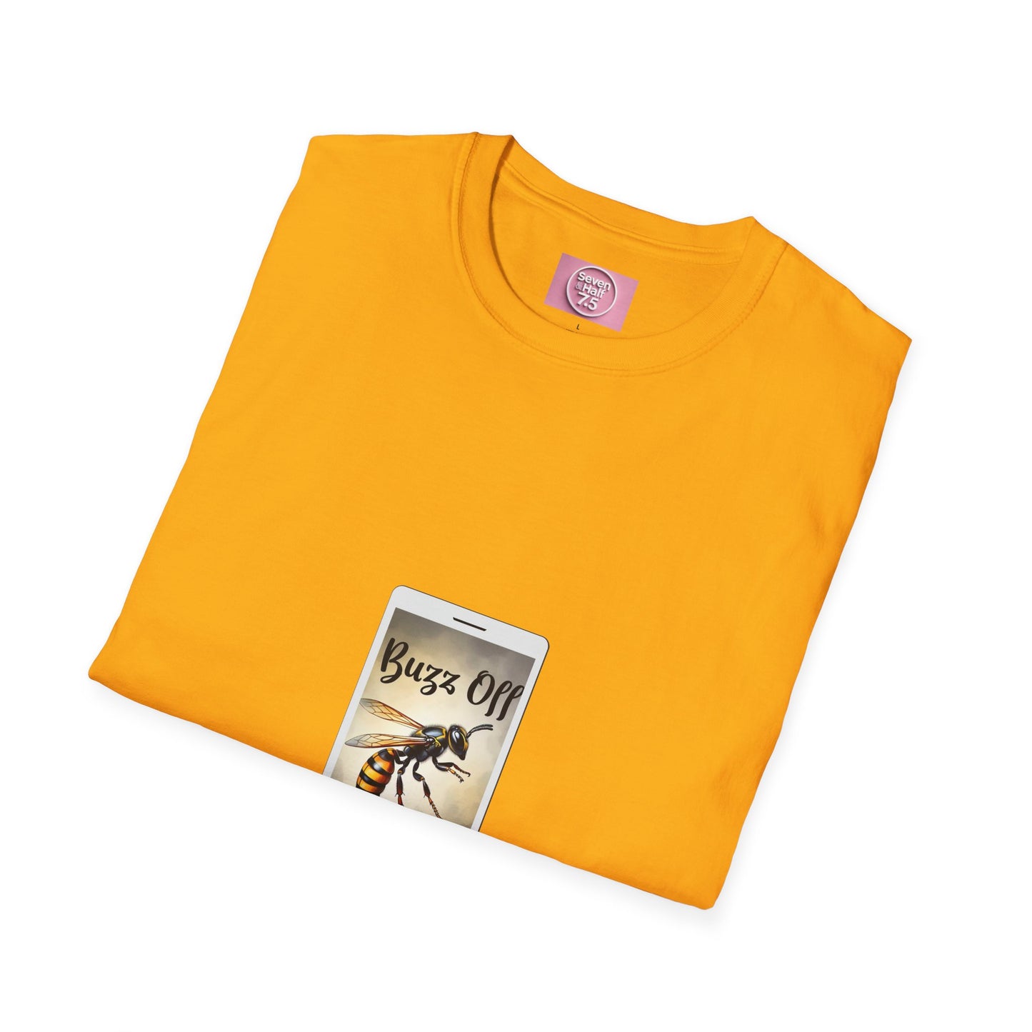 Buzz Off Bee Graphic Unisex T-Shirt - Fun, Casual Wear for Nature Lovers