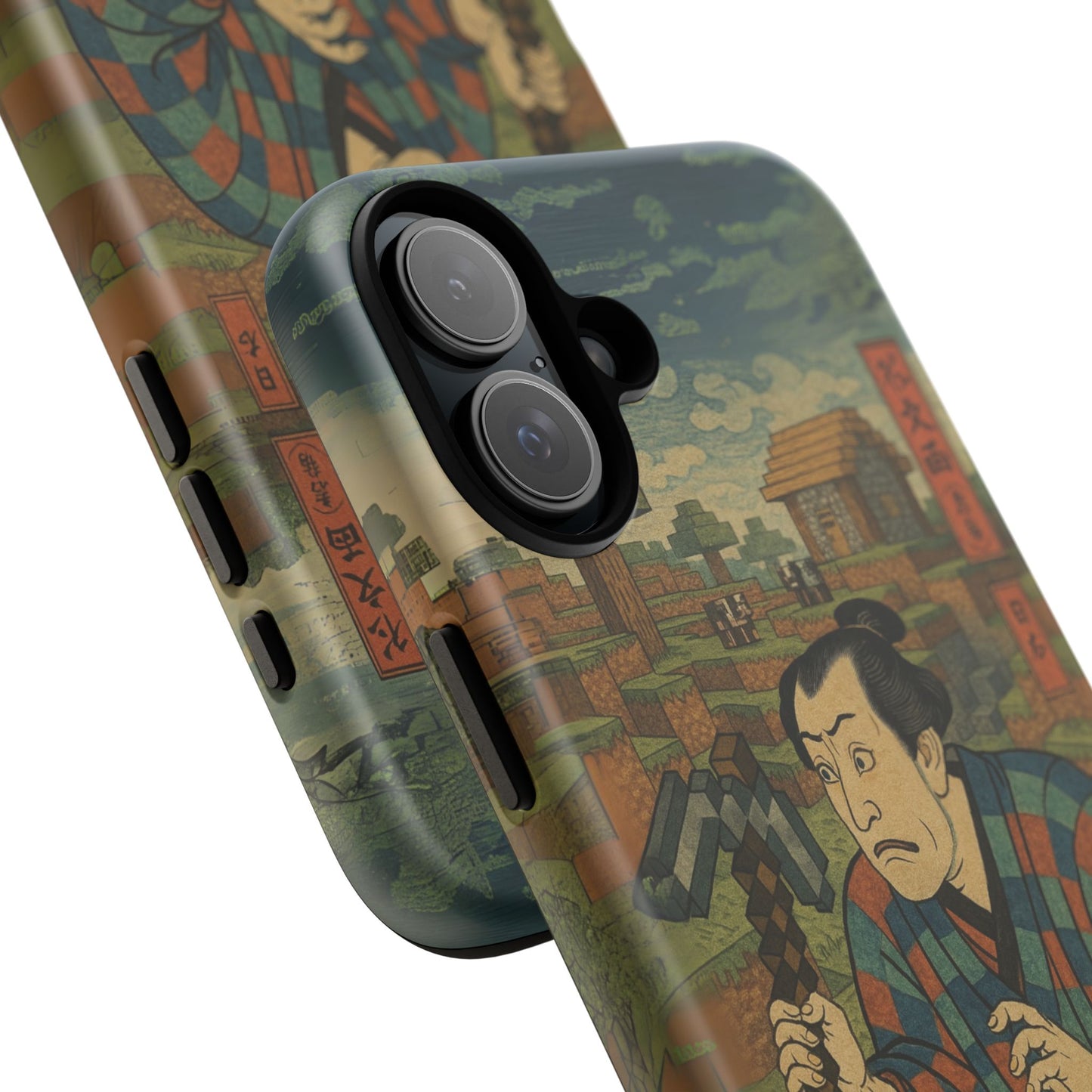 Tough Cases - Japanese Art Phone Case with Warrior Design