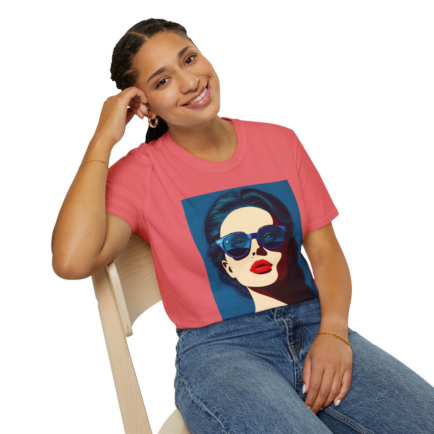 Chic Retro Female Softstyle T-Shirt