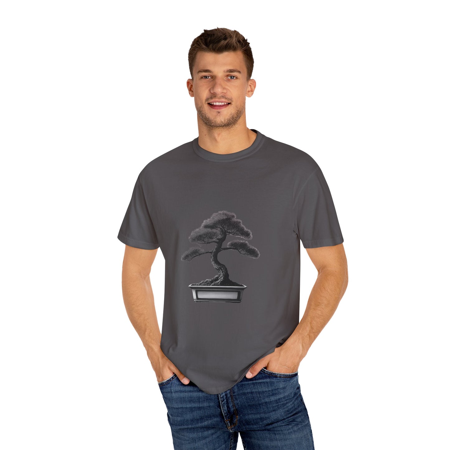 Bonsai Tree Garment-Dyed Unisex T-Shirt