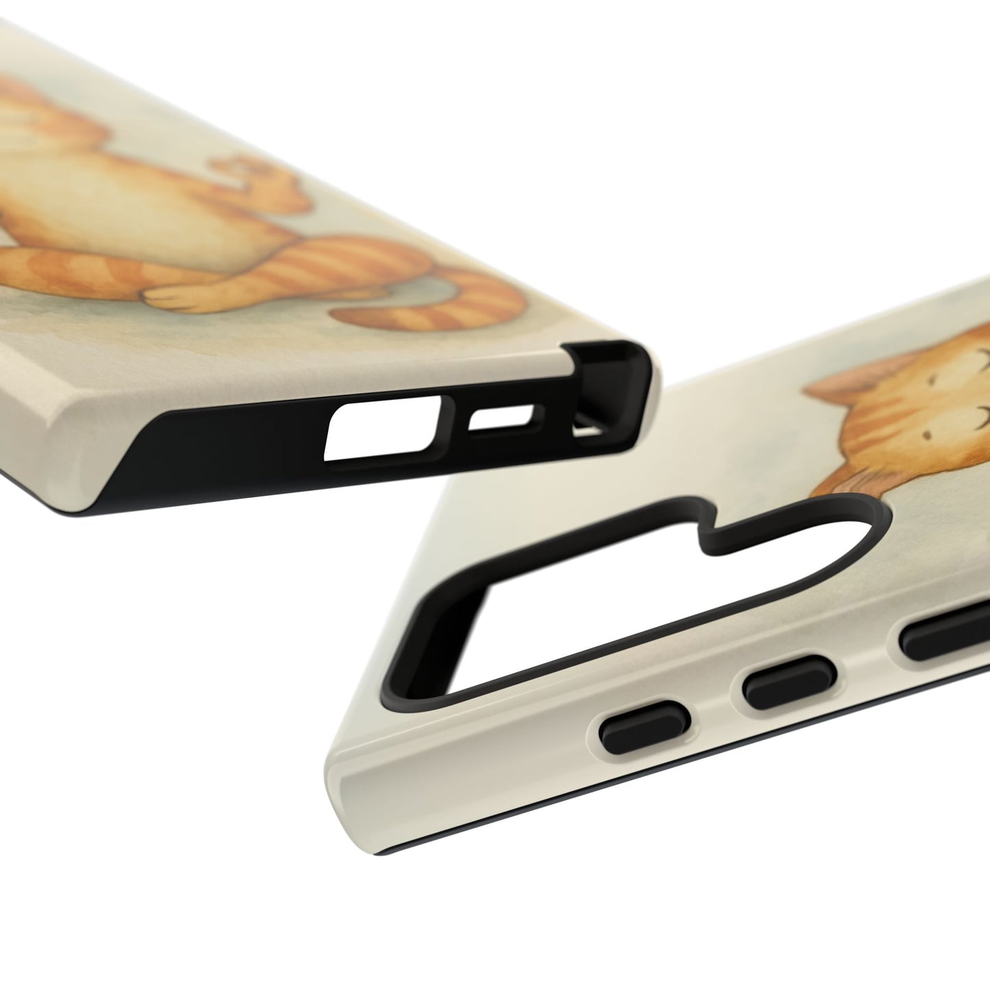 Zen Cat Phone Case - Tough & Stylish - Perfect for Cat Lovers