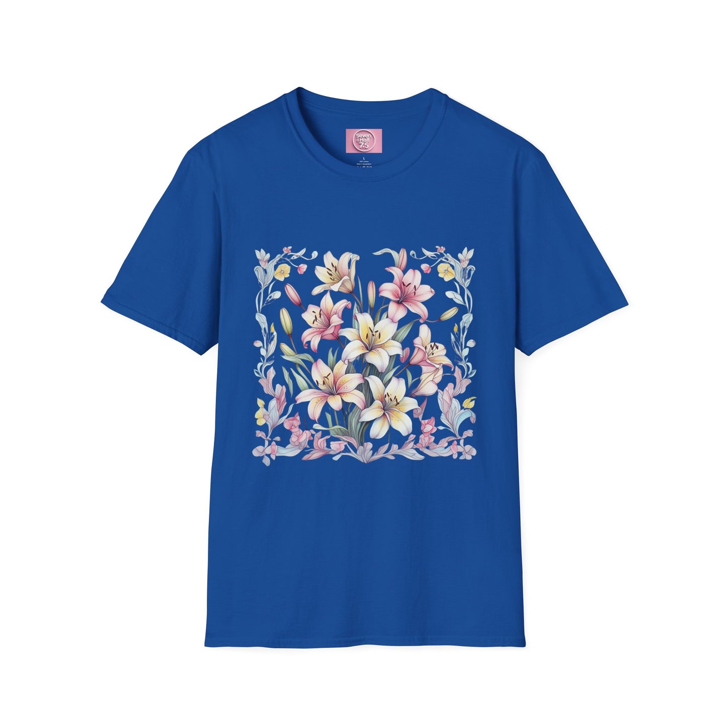 Floral Blossom Unisex T-Shirt - Softstyle Cotton Tee for Nature Lovers
