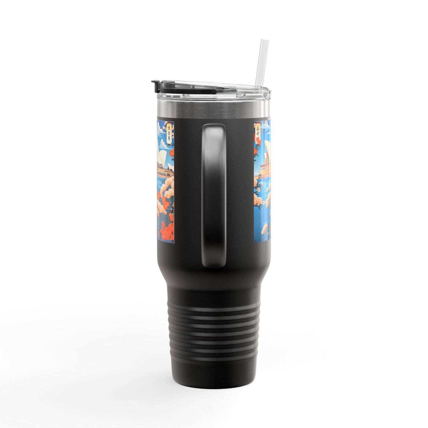 Stylish 40oz Insulated Travel Mug – Perfect for Adventure Seekers & Coffee Lovers!