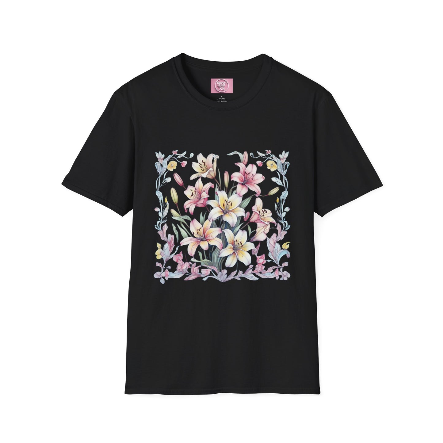 Floral Blossom Unisex T-Shirt - Softstyle Cotton Tee for Nature Lovers
