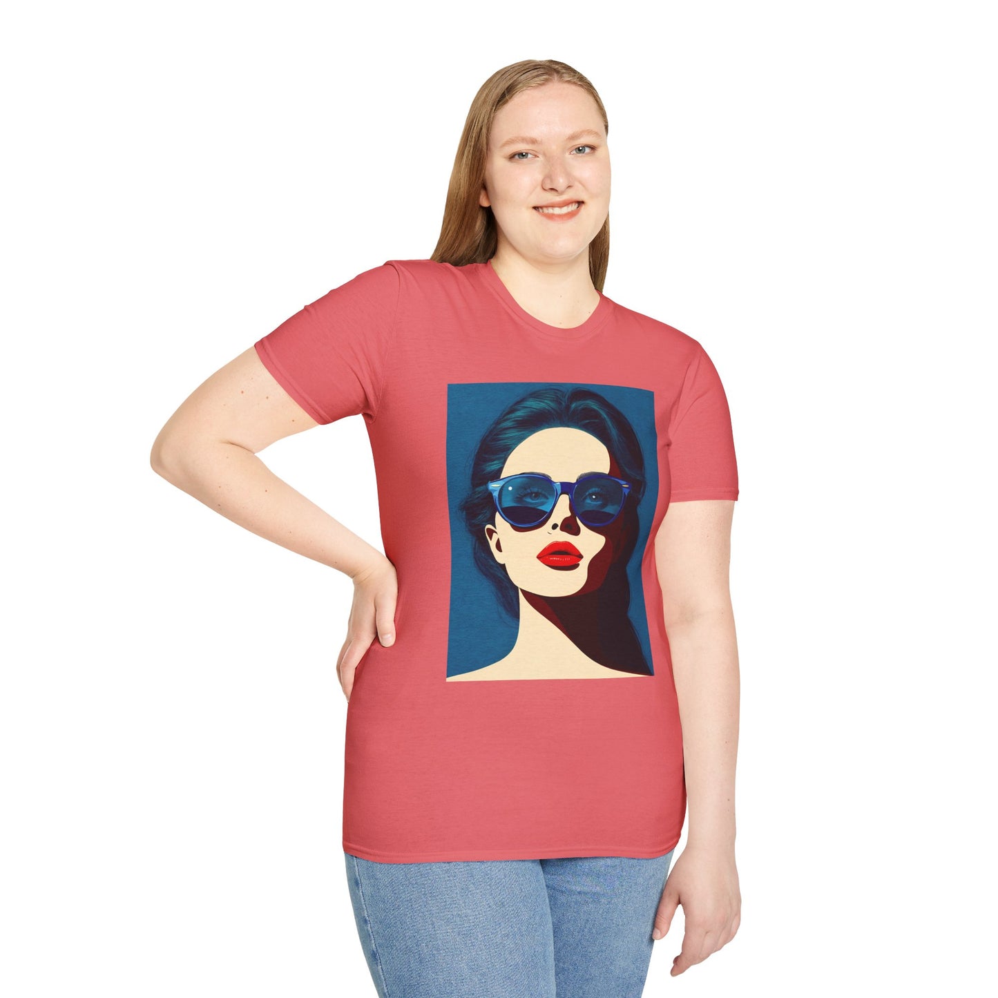 Chic Retro Female Softstyle T-Shirt