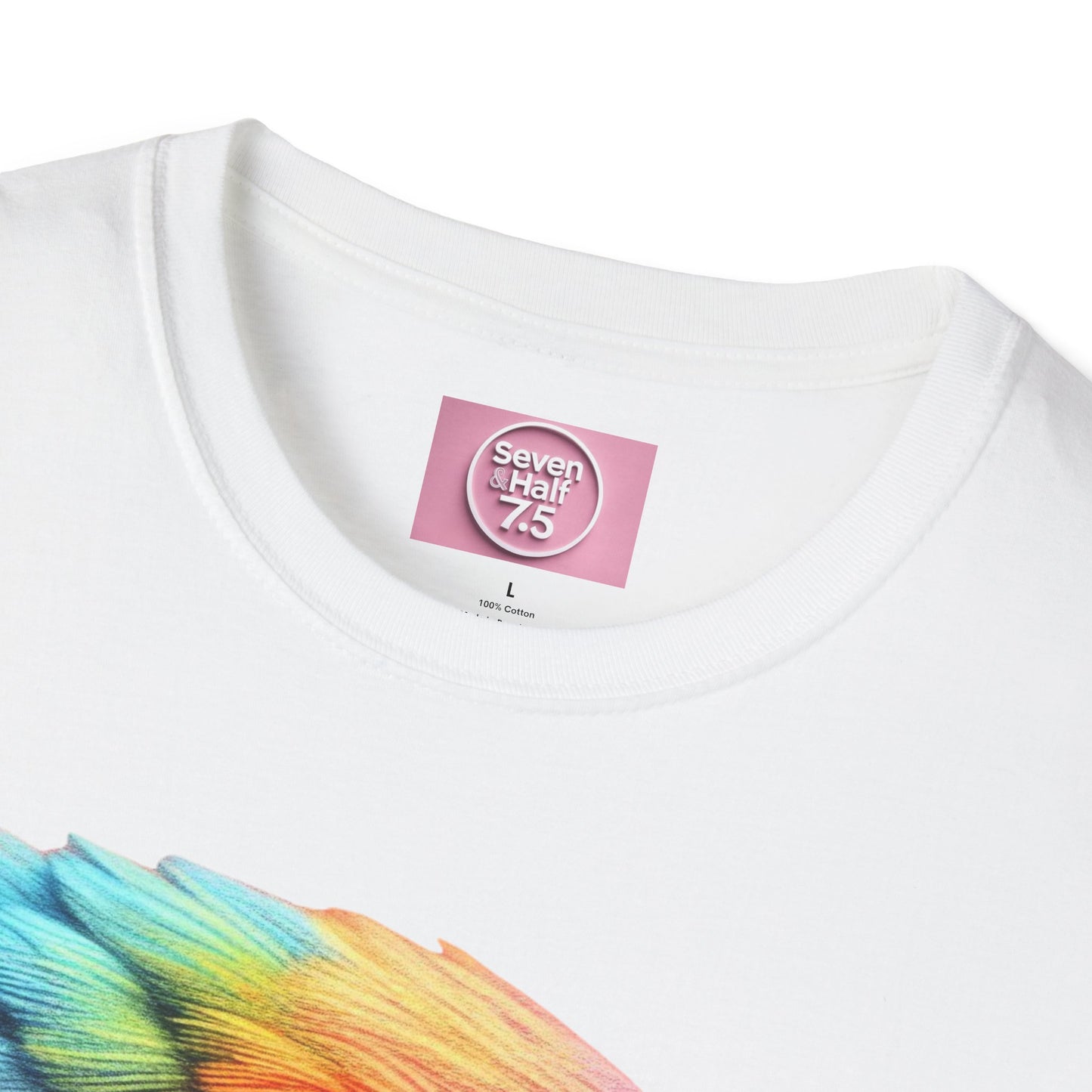 Vibrant Parrot Teamwork T-Shirt for Nature Lovers