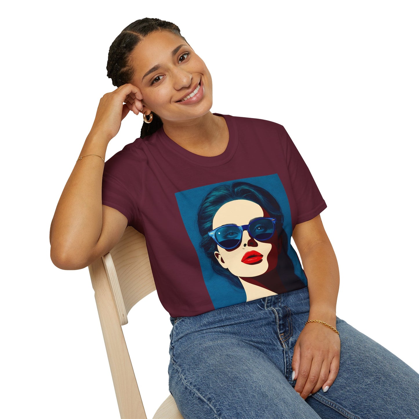 Chic Retro Female Softstyle T-Shirt