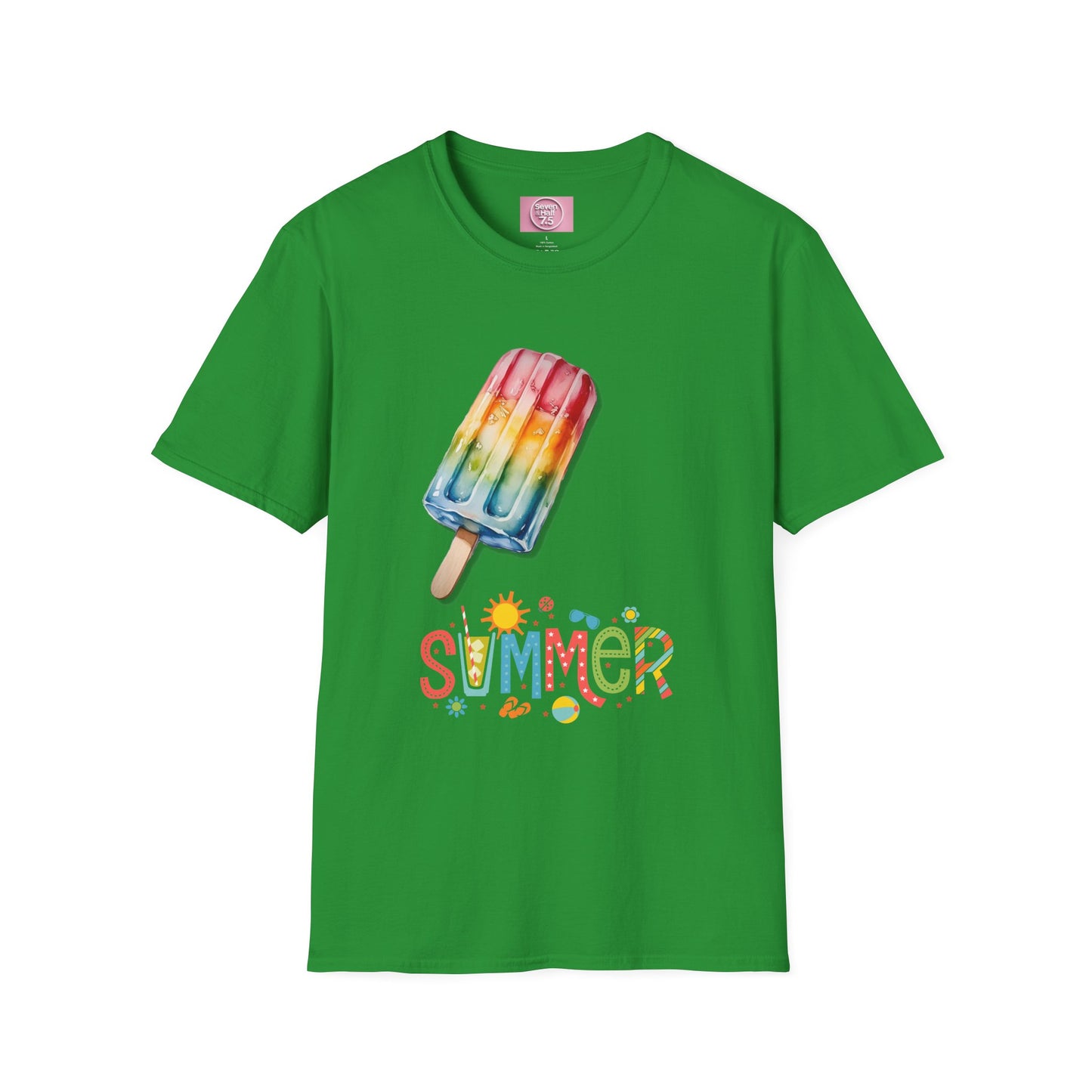 Summer Popsicle Soft style T-Shirt - Fun & Colorful Summer Vibes