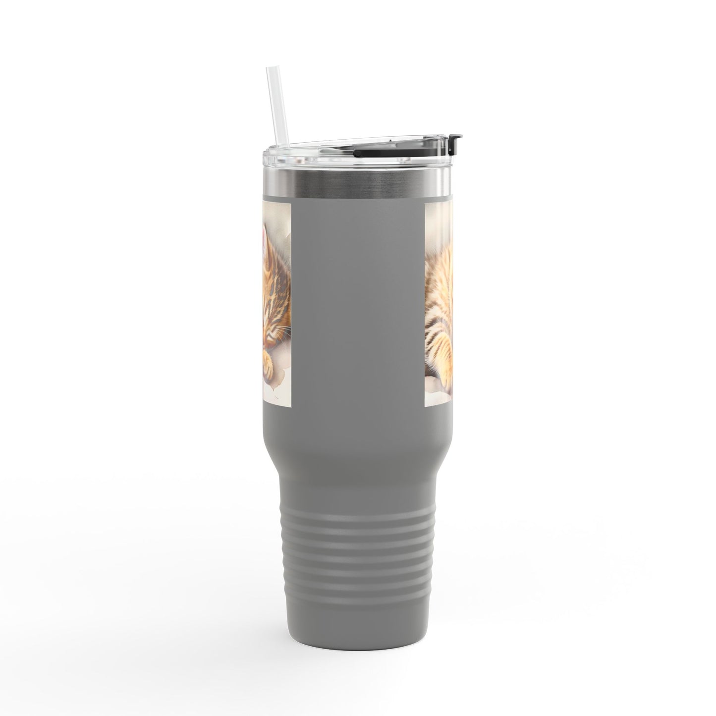 Cozy Cat Insulated Travel Mug - 40oz | Perfect for Cat Lovers