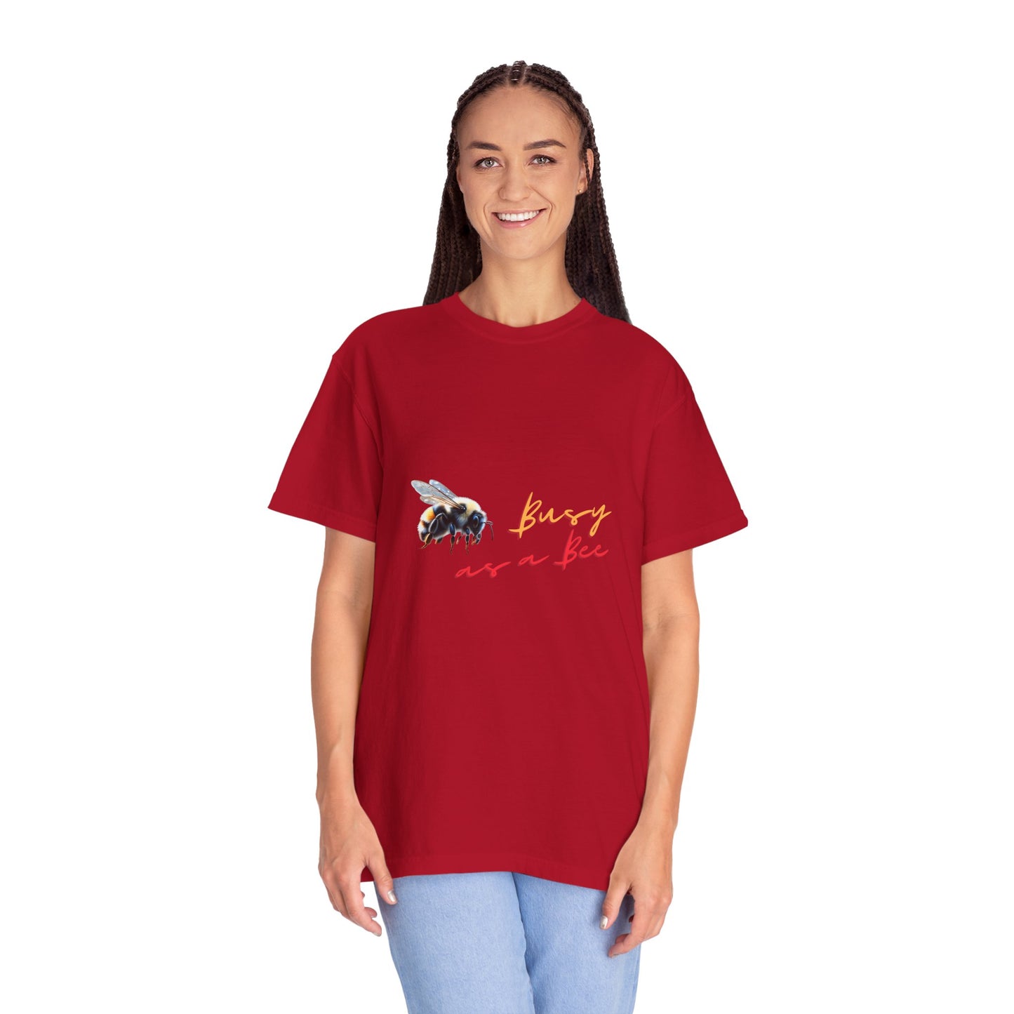 Inspirational Bee T-Shirt for Nature Lovers, Unisex Summer Tee, Gift for Eco-Conscious Friends, Cute Bee Design, Perfect for Earth Day