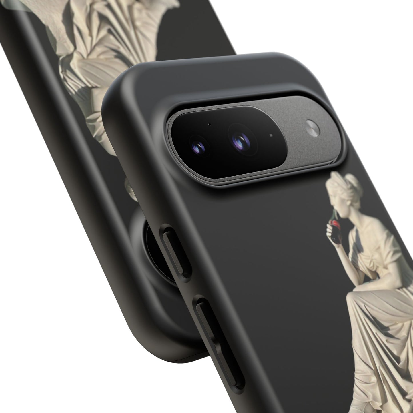 Elegant Phone Case - Stylish Tough Case with Sculpture Design