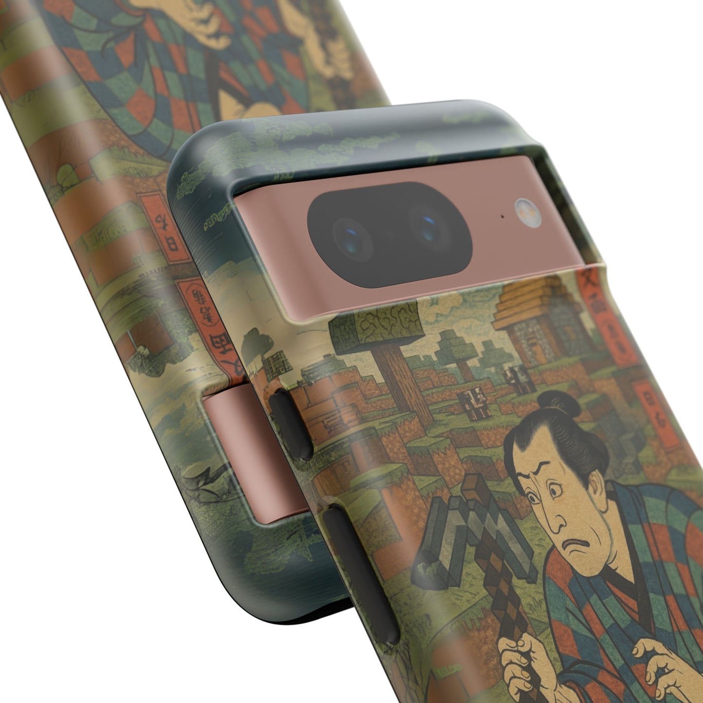 Tough Cases - Japanese Art Phone Case with Warrior Design