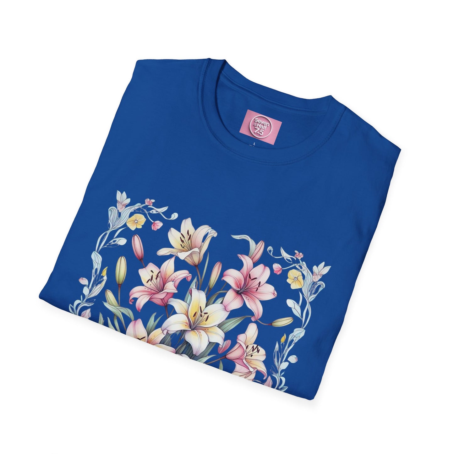 Floral Blossom Unisex T-Shirt - Softstyle Cotton Tee for Nature Lovers