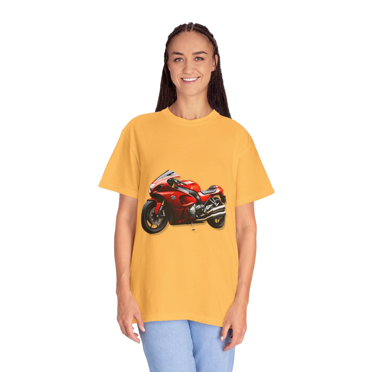 Biker Graphic Unisex T-Shirt - Vintage Motorcycle Design
