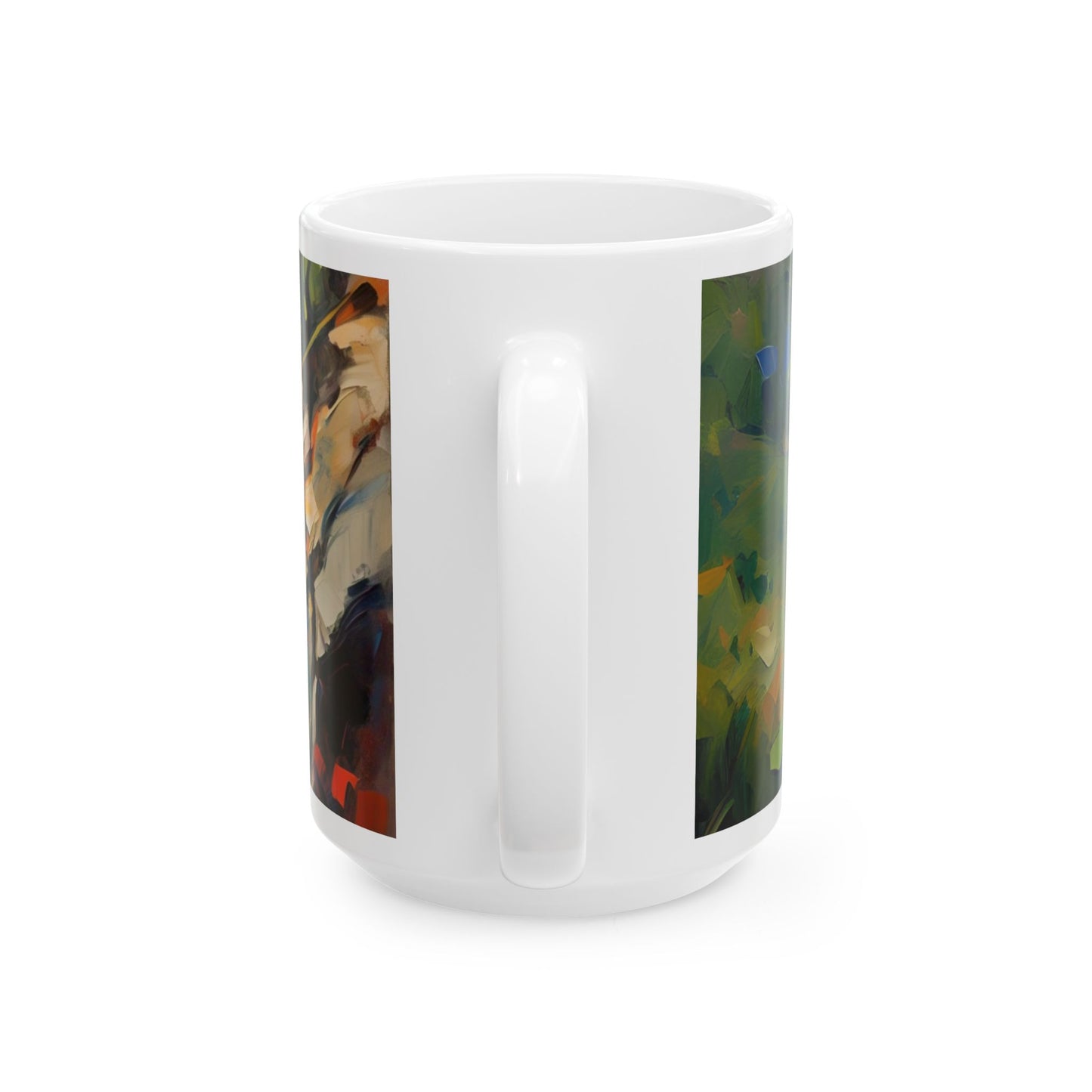 Adventure Climber Ceramic Mug (11oz, 15oz) - Perfect for Outdoor Enthusiasts
