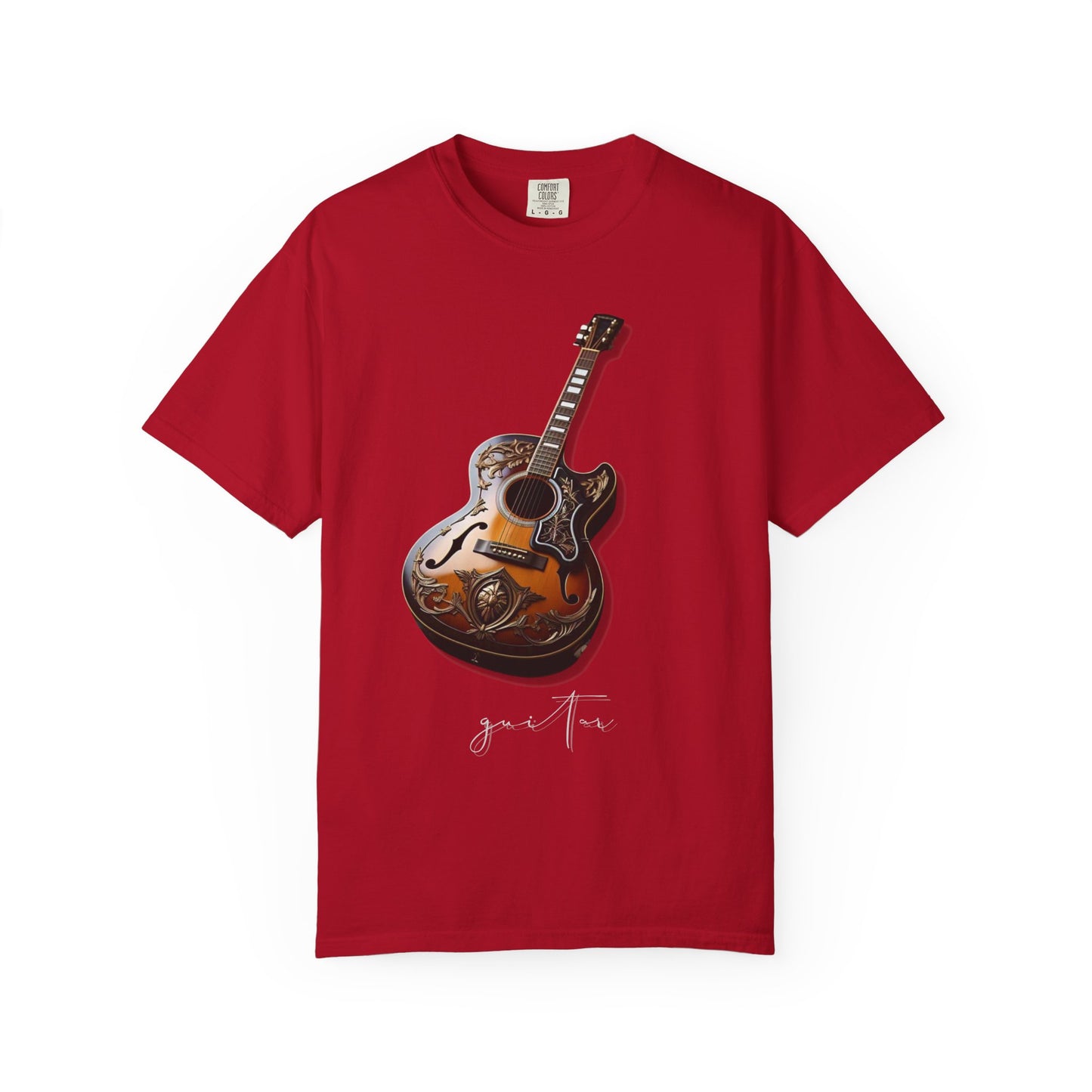 Vintage Guitar Graphic Unisex T-Shirt - Perfect for Music Lovers