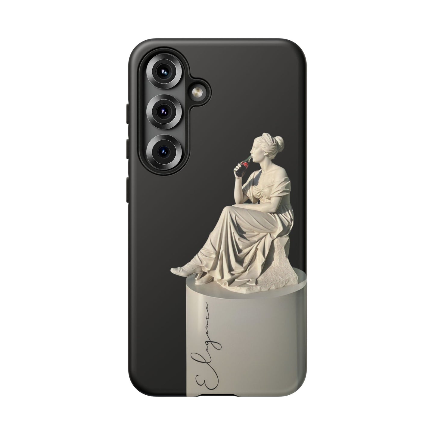 Elegant Phone Case - Stylish Tough Case with Sculpture Design