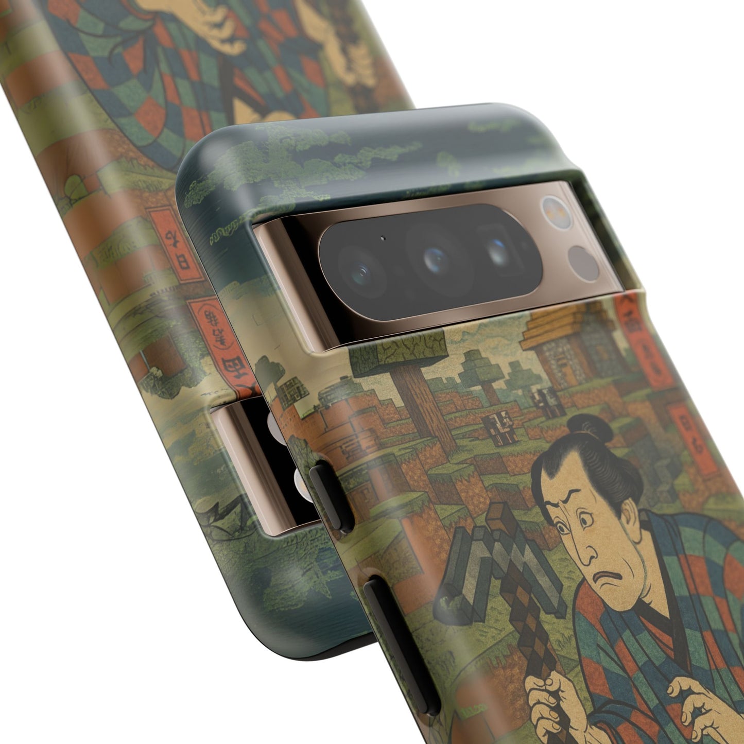 Tough Cases - Japanese Art Phone Case with Warrior Design