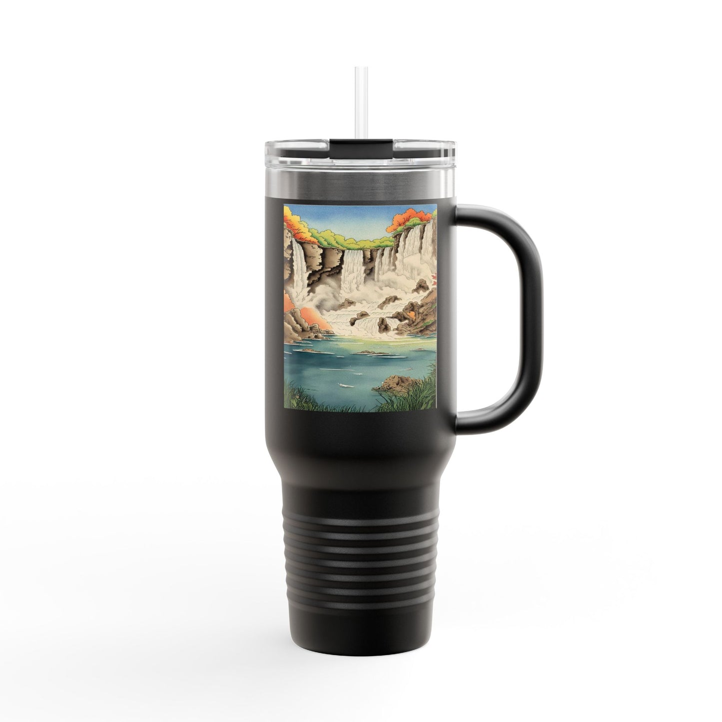 Scenic Insulated Travel Mug - 40oz Adventure Companion for Nature Lovers