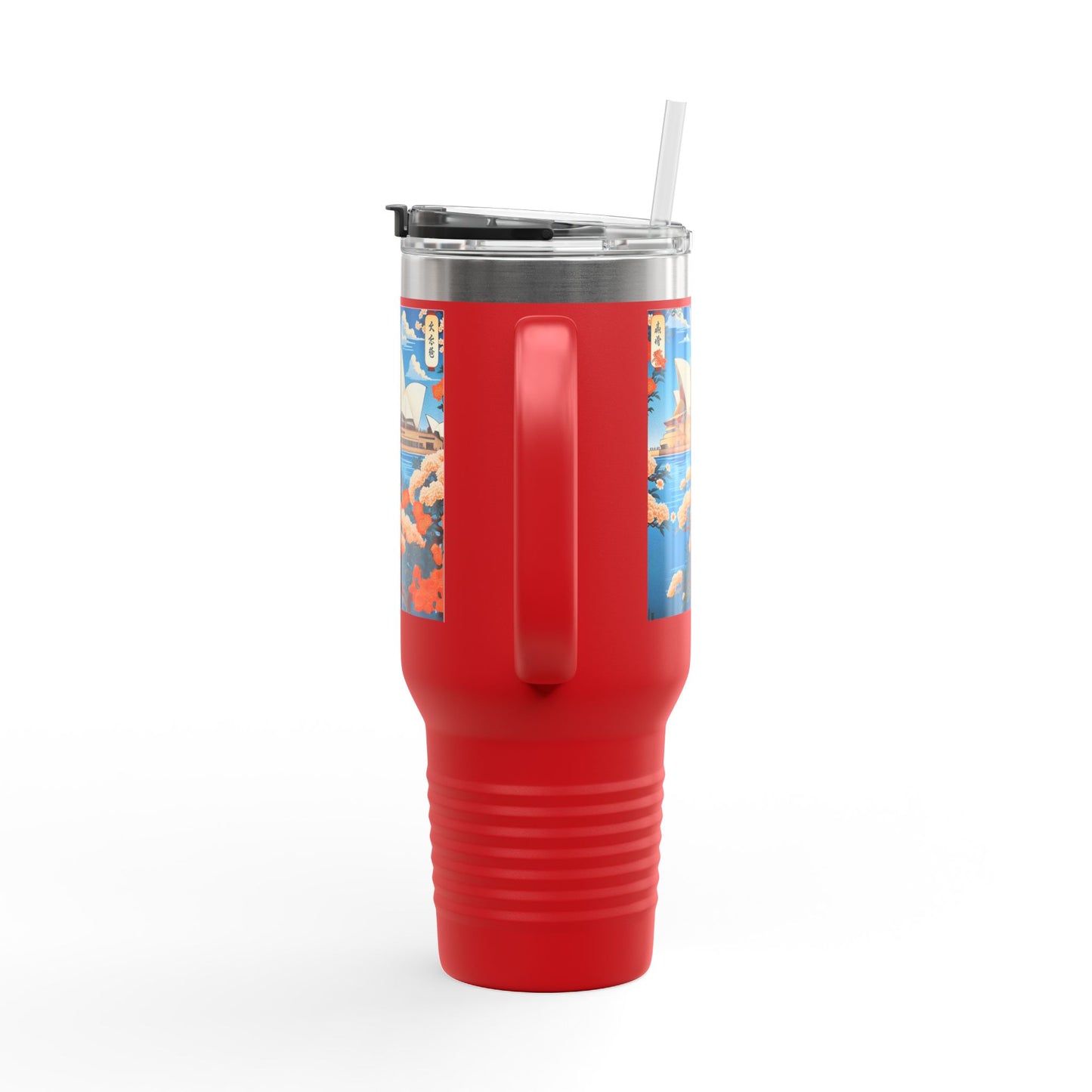 Stylish 40oz Insulated Travel Mug – Perfect for Adventure Seekers & Coffee Lovers!