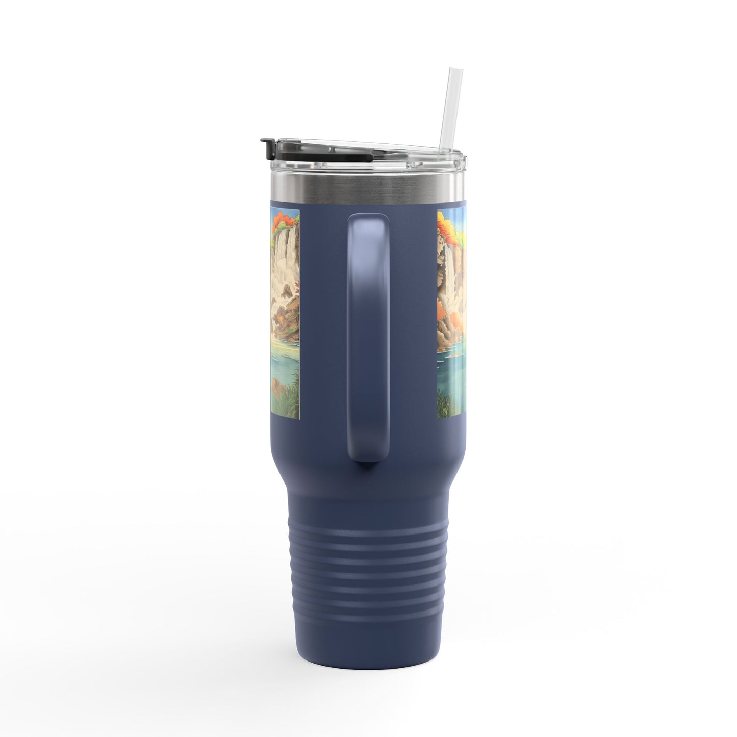 Scenic Insulated Travel Mug - 40oz Adventure Companion for Nature Lovers