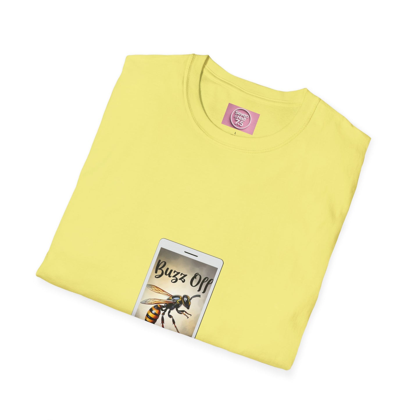 Buzz Off Bee Graphic Unisex T-Shirt - Fun, Casual Wear for Nature Lovers