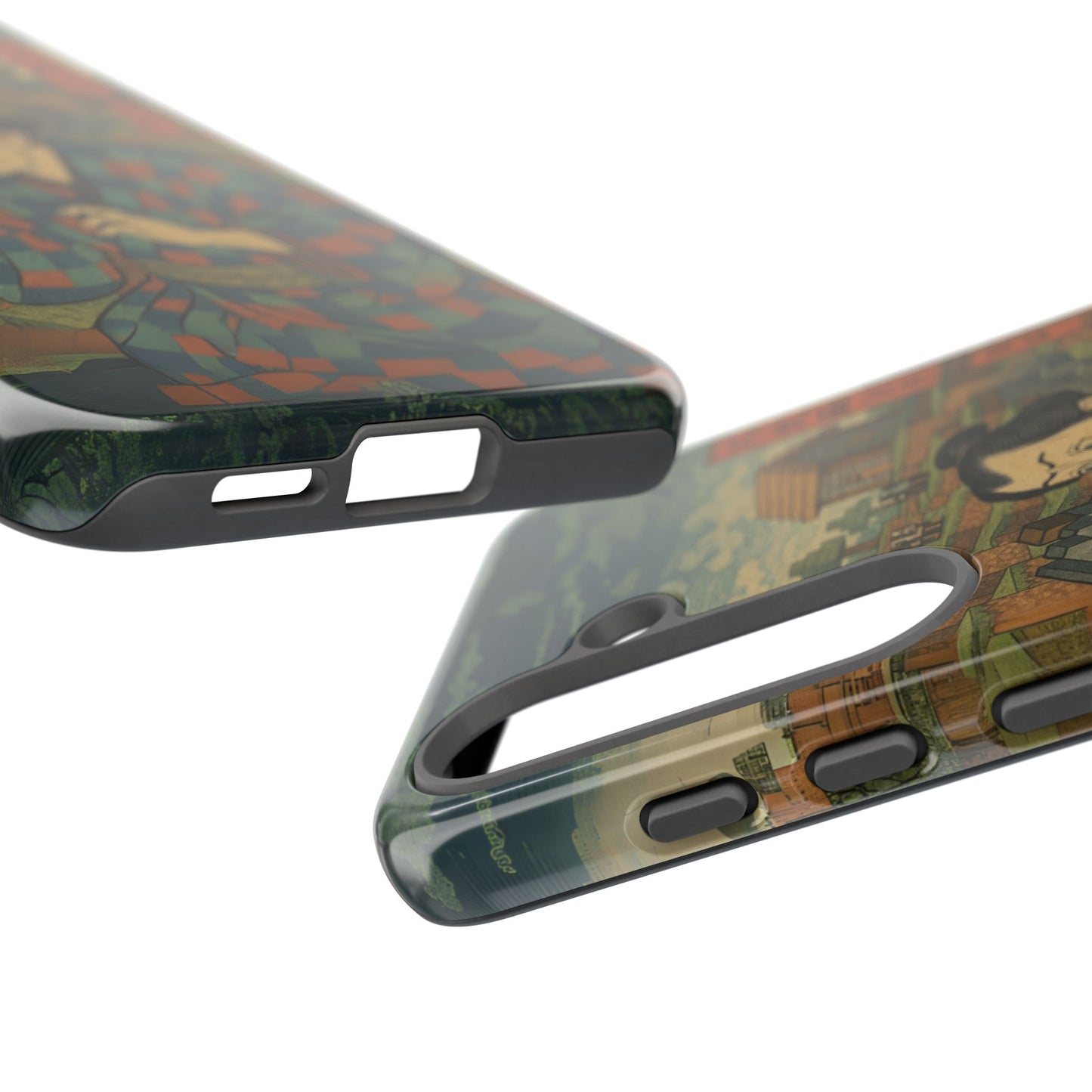 Tough Cases - Japanese Art Phone Case with Warrior Design