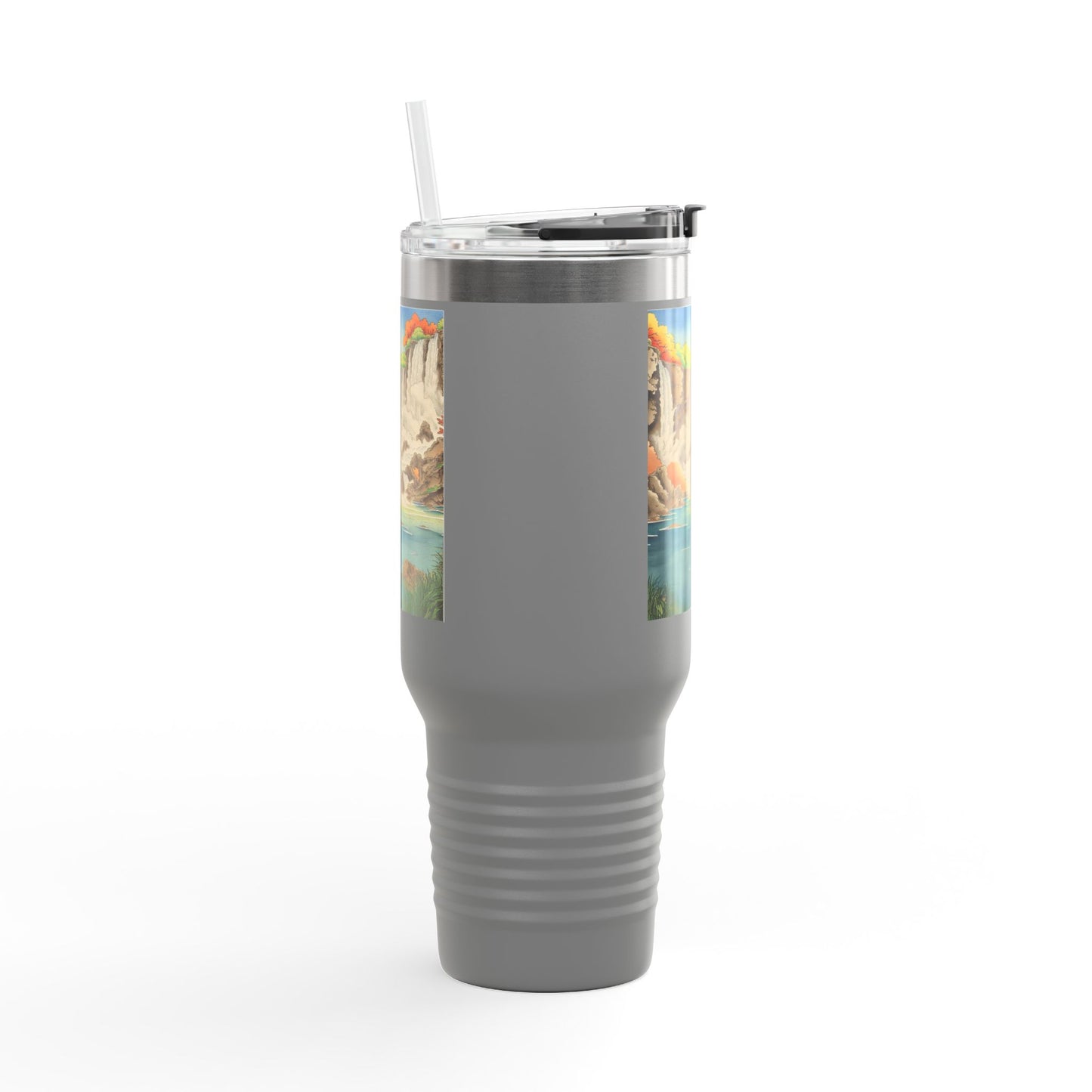 Scenic Insulated Travel Mug - 40oz Adventure Companion for Nature Lovers