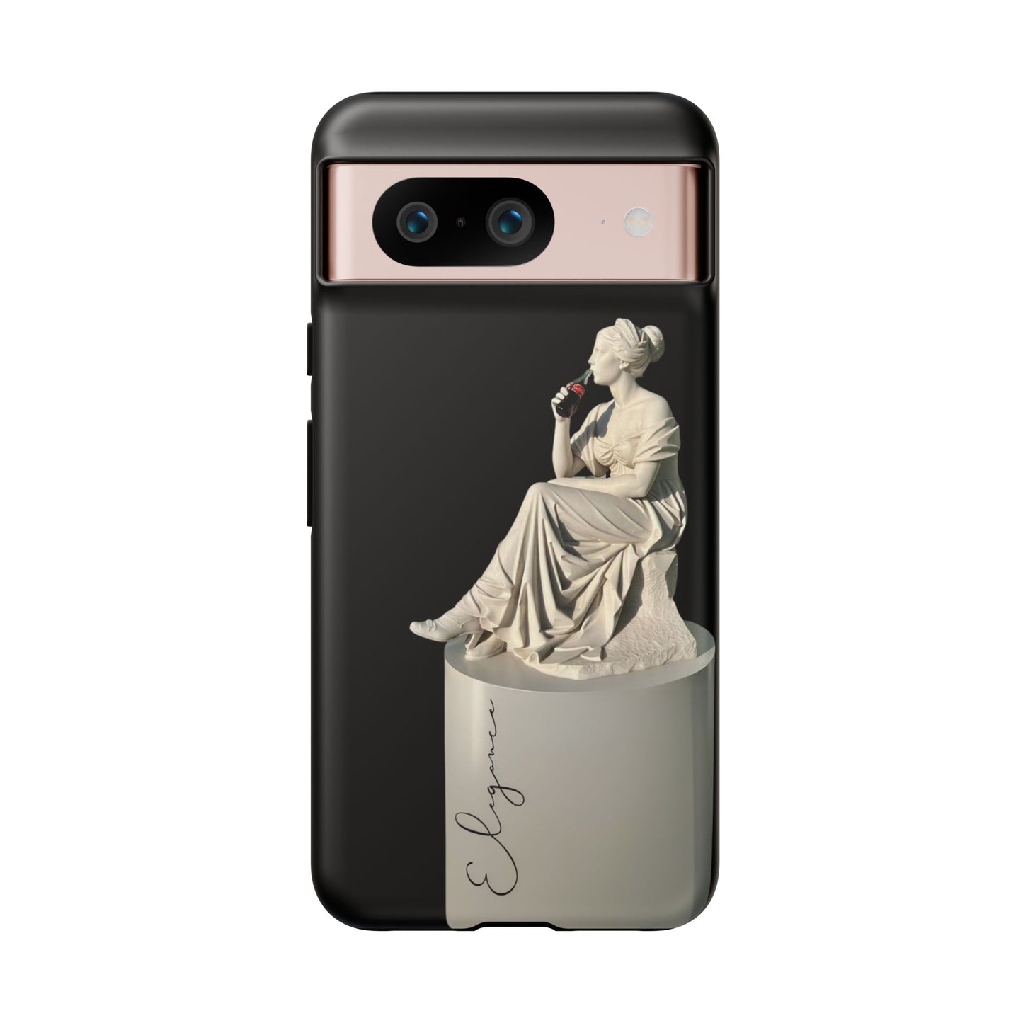 Elegant Phone Case - Stylish Tough Case with Sculpture Design