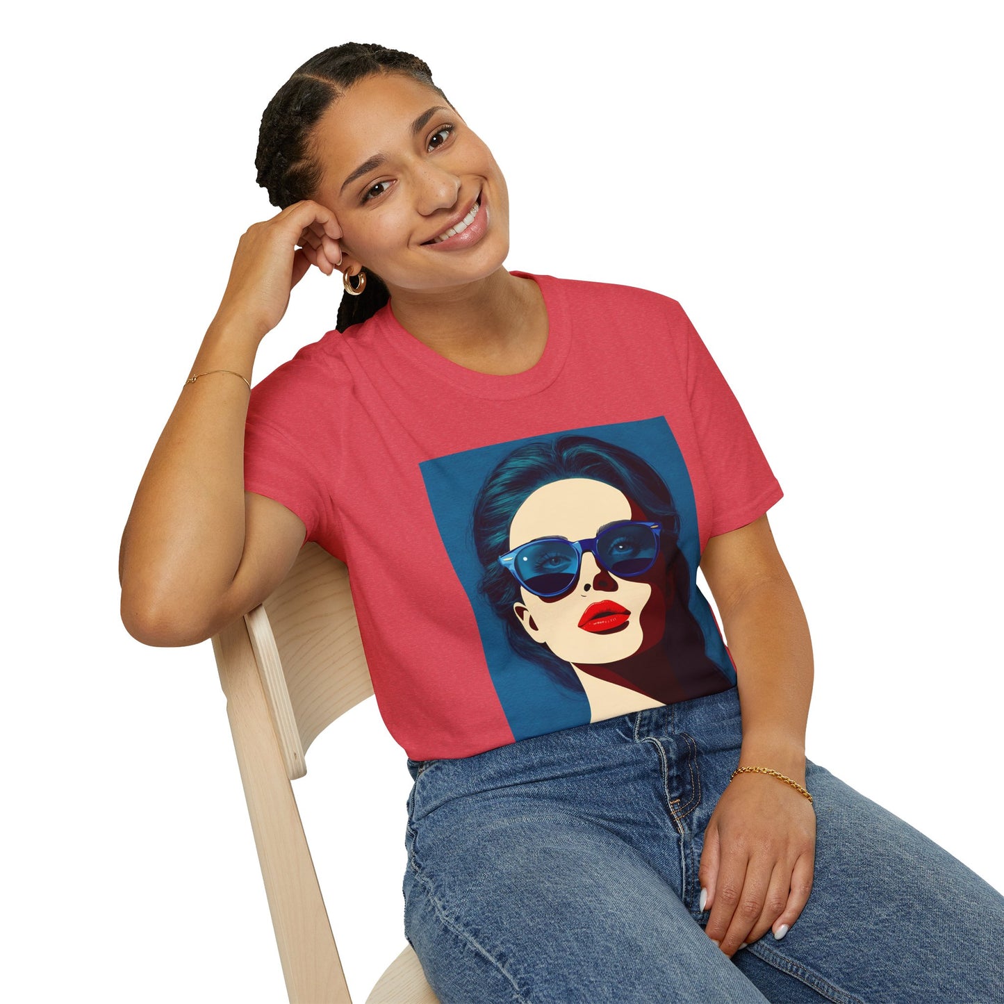 Chic Retro Female Softstyle T-Shirt