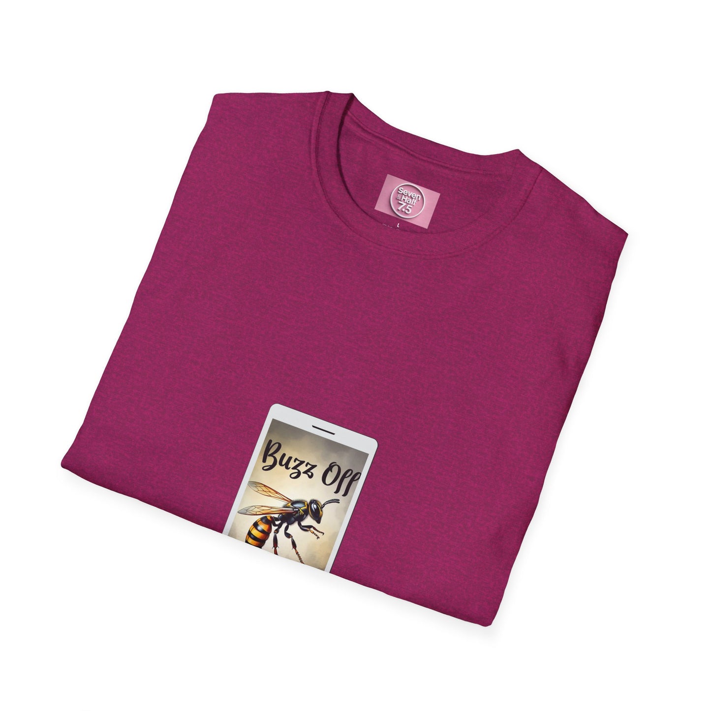 Buzz Off Bee Graphic Unisex T-Shirt - Fun, Casual Wear for Nature Lovers