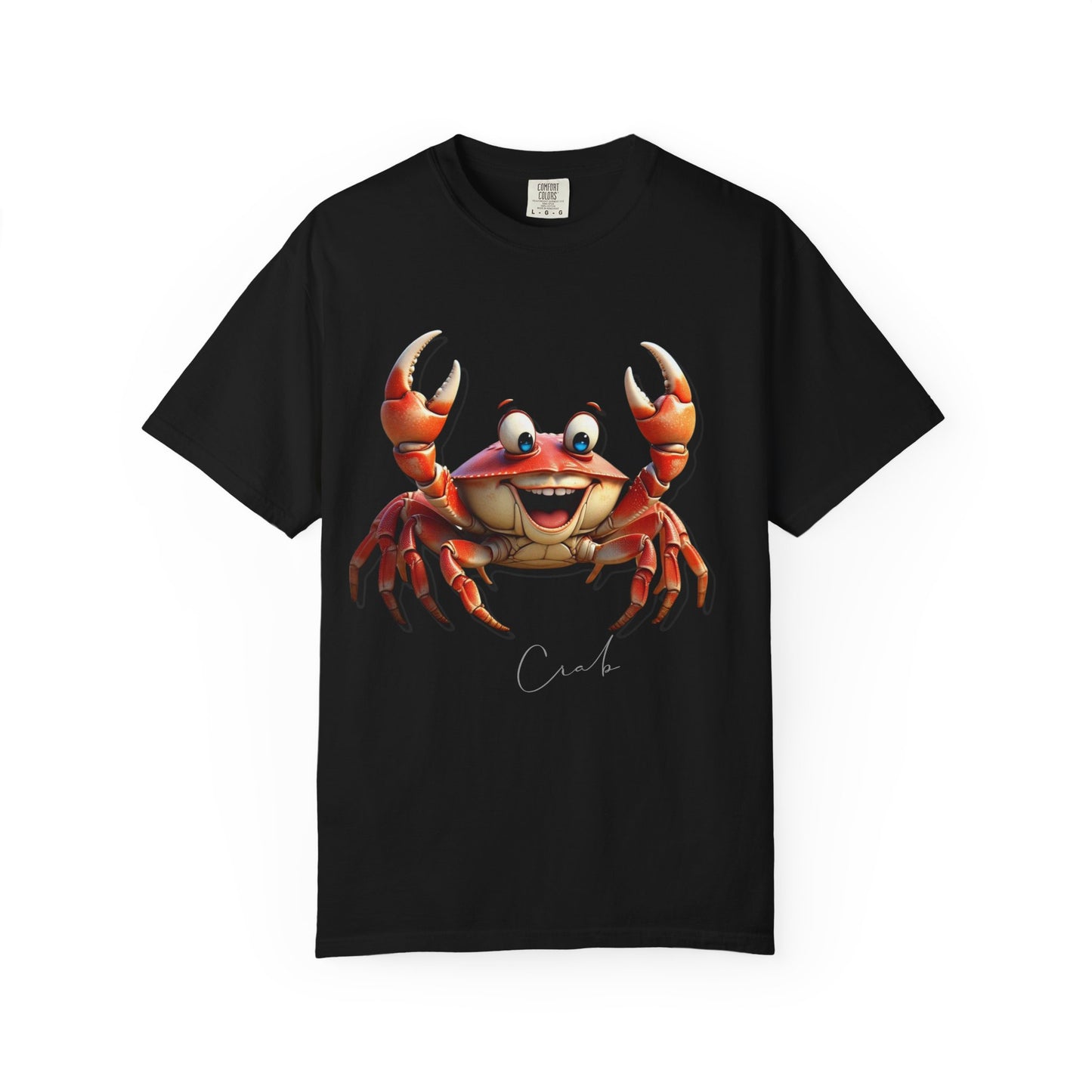 Funny Crab Graphic T-Shirt for Beach Lovers