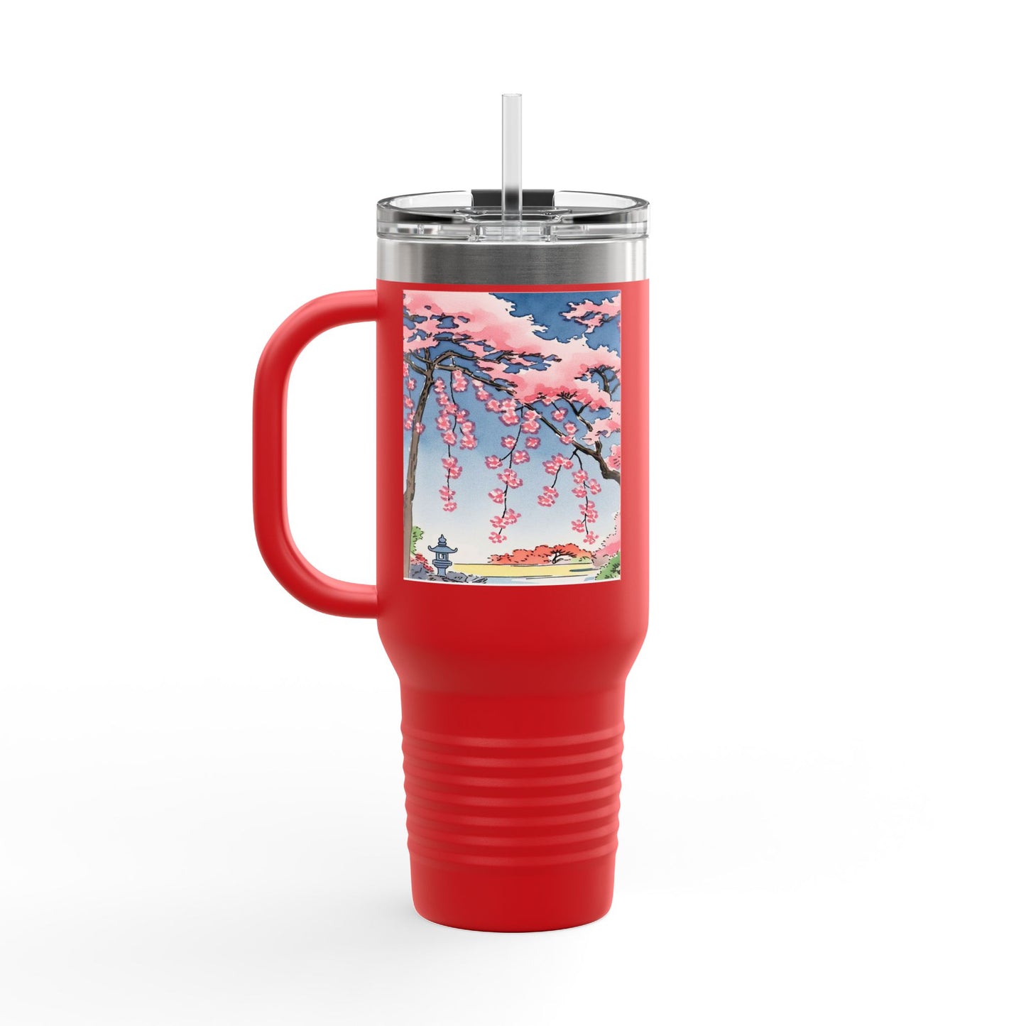 Cherry Blossom Insulated Travel Mug - 40oz Adventure Companion