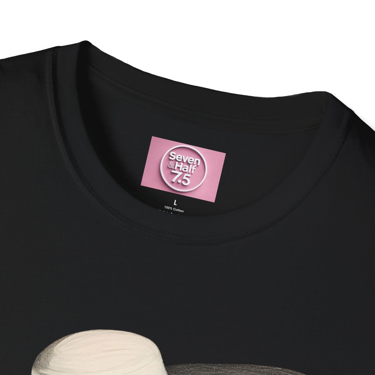 Artistic Women's Softstyle T-Shirt - Charcoal art Design