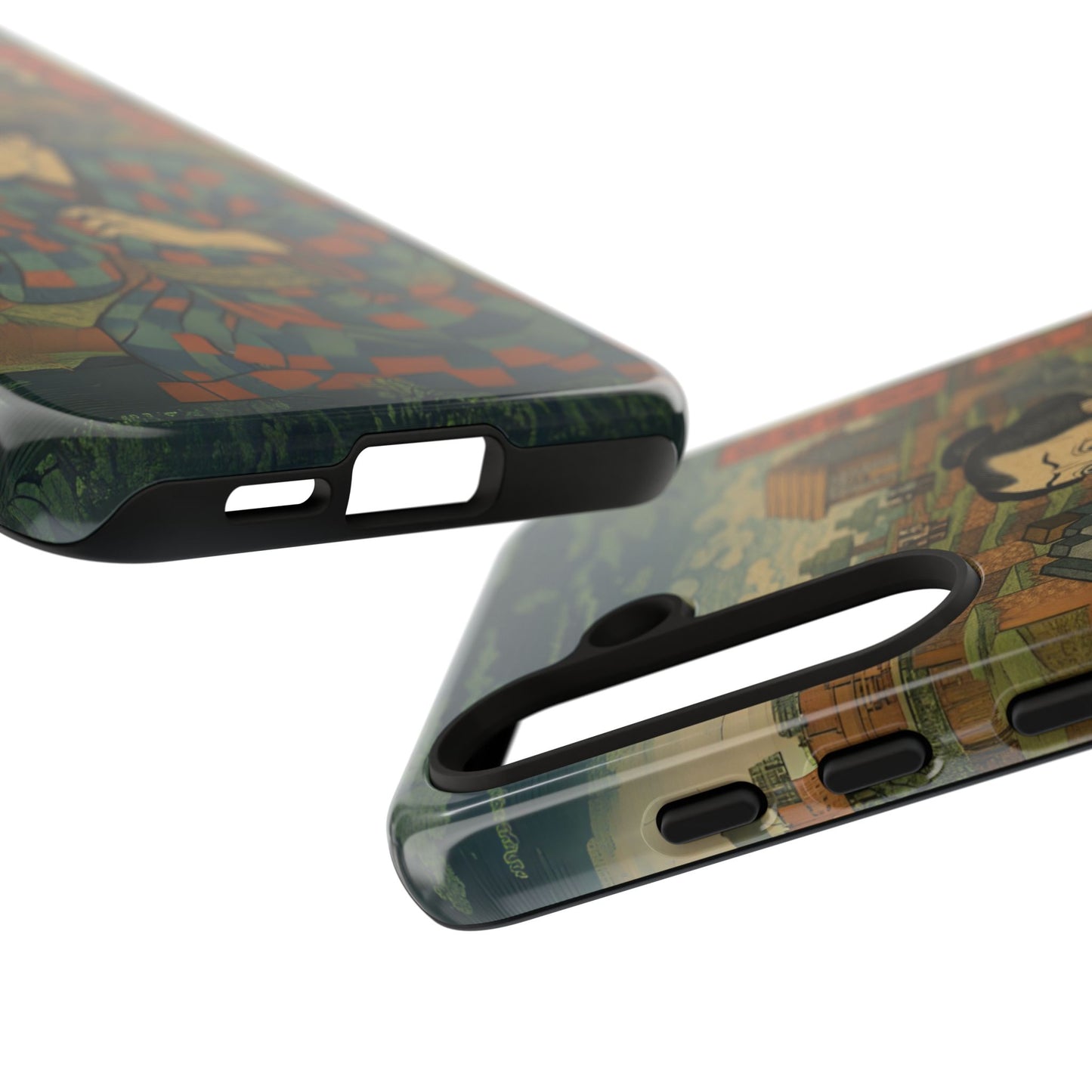 Tough Cases - Japanese Art Phone Case with Warrior Design