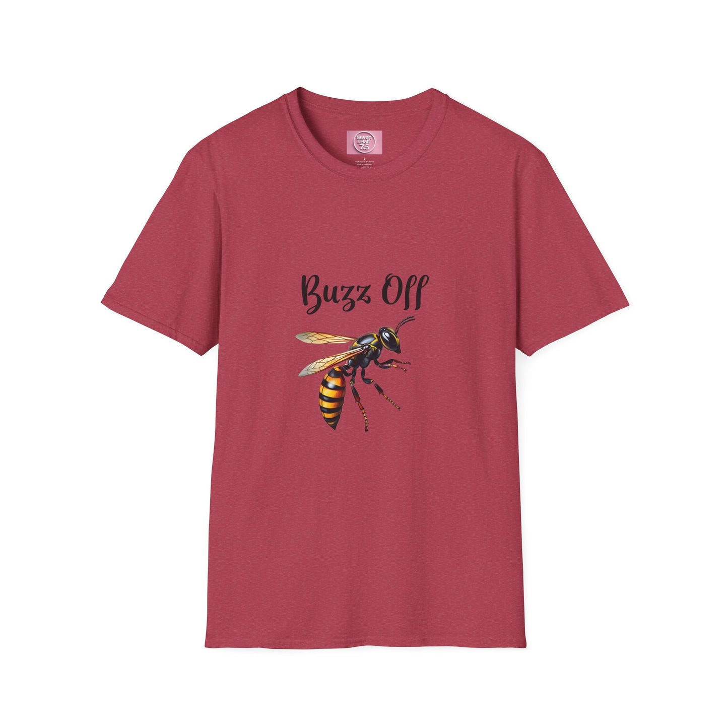 Buzz Off Bee Unisex Softstyle T-Shirt