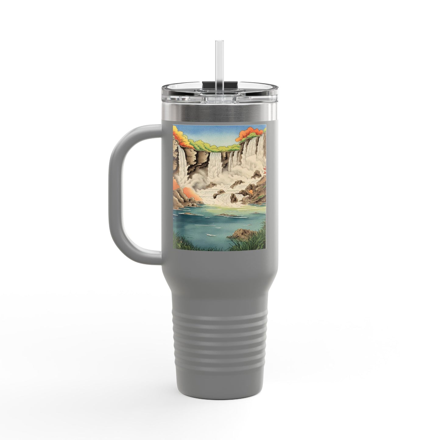 Scenic Insulated Travel Mug - 40oz Adventure Companion for Nature Lovers