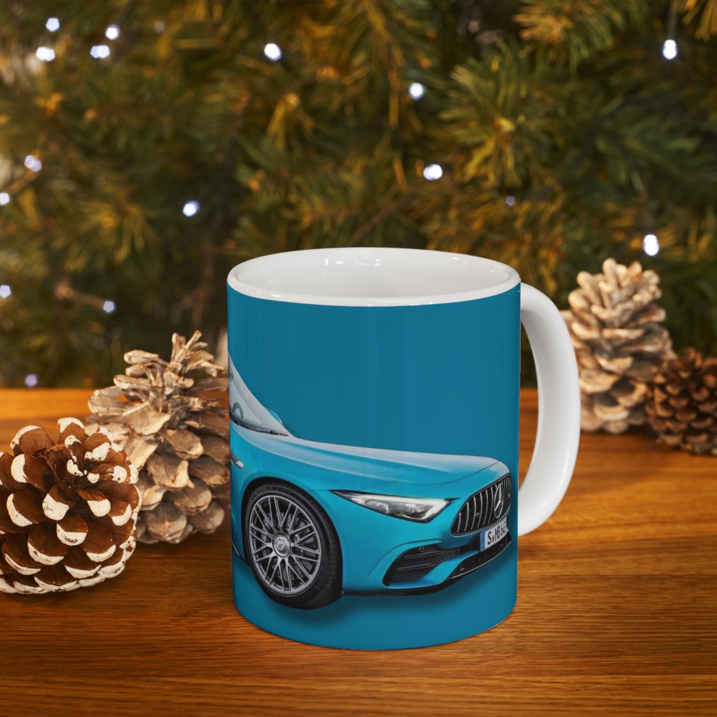 Luxury Sports Car Ceramic Mug - Perfect Gift for Auto Enthusiasts