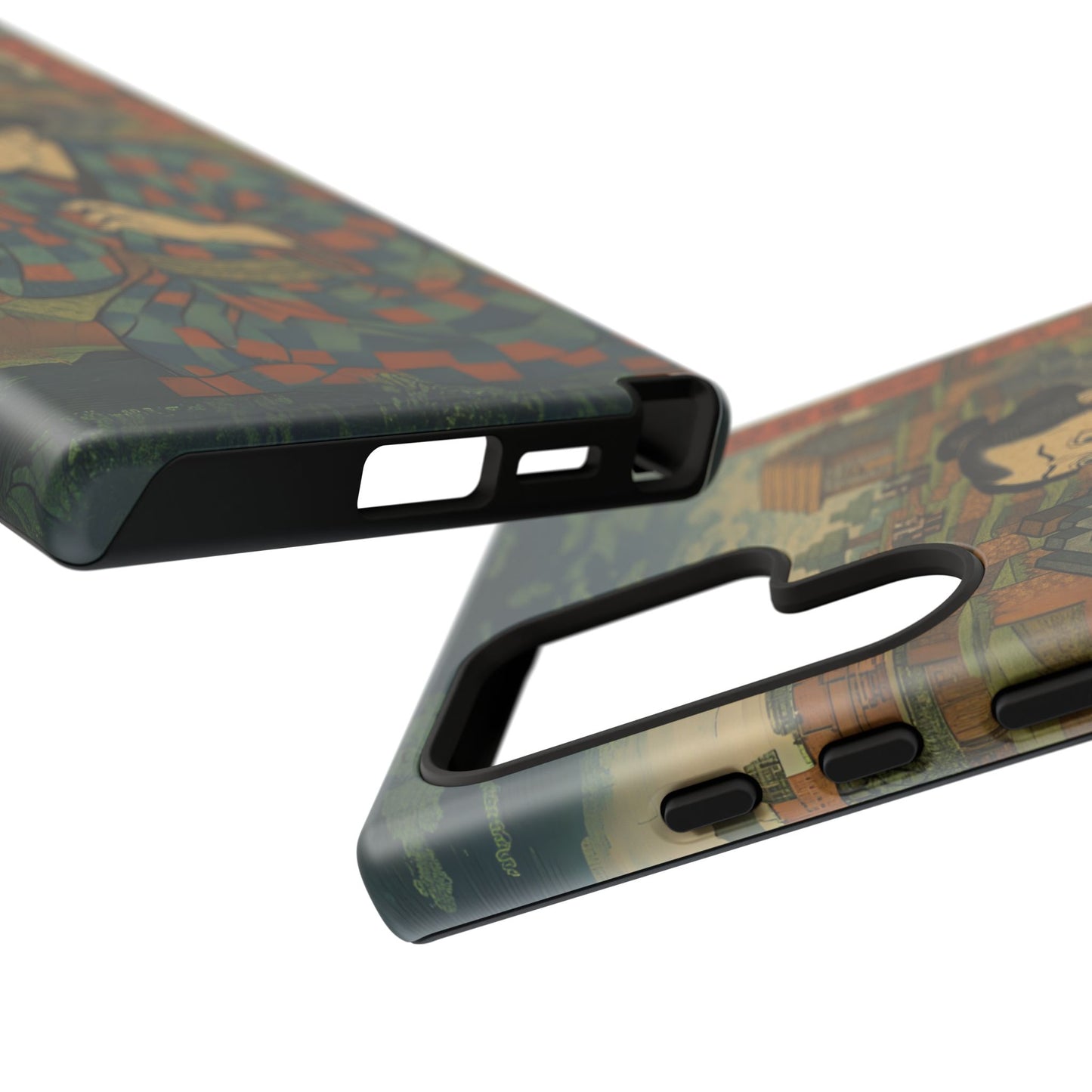 Tough Cases - Japanese Art Phone Case with Warrior Design