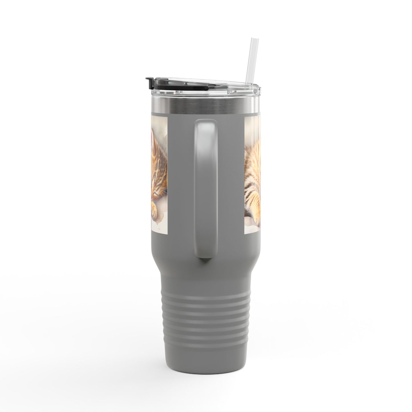 Cozy Cat Insulated Travel Mug - 40oz | Perfect for Cat Lovers