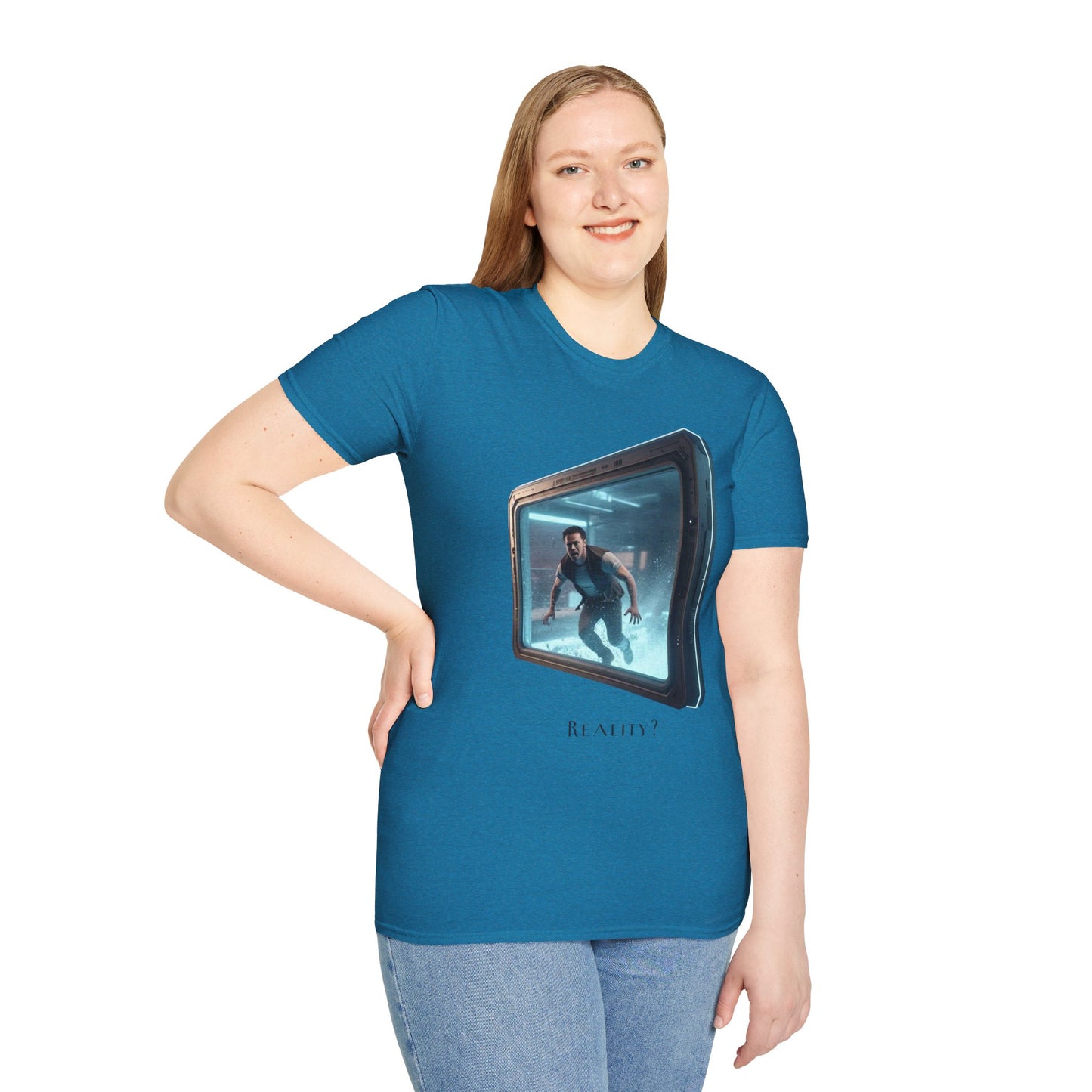 Softstyle T-Shirt - 'Reality?' Graphic Tee for Dreamers