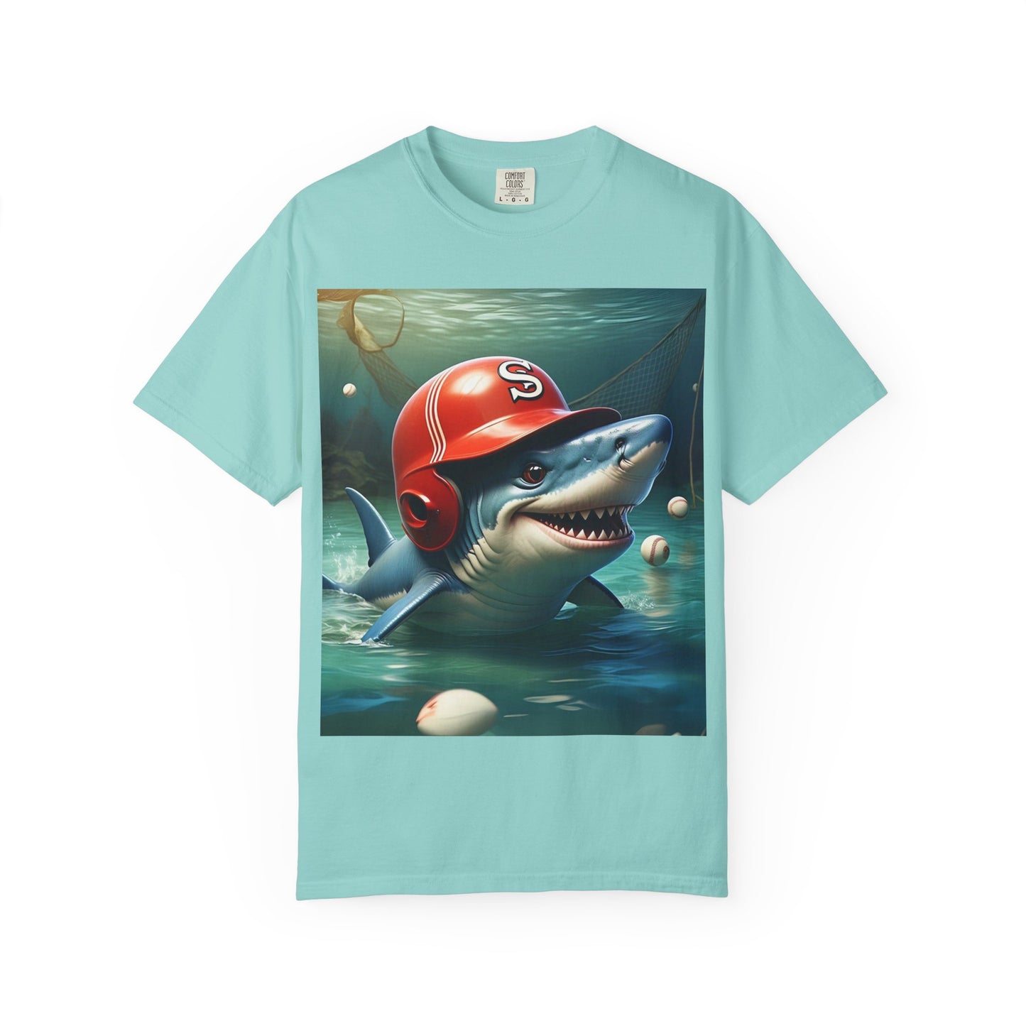 Funny Shark Baseball Unisex T-Shirt