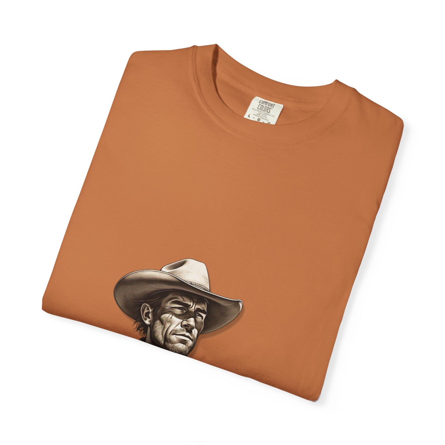 Rustic Cowboy Graphic T-Shirt for Western Aficionados