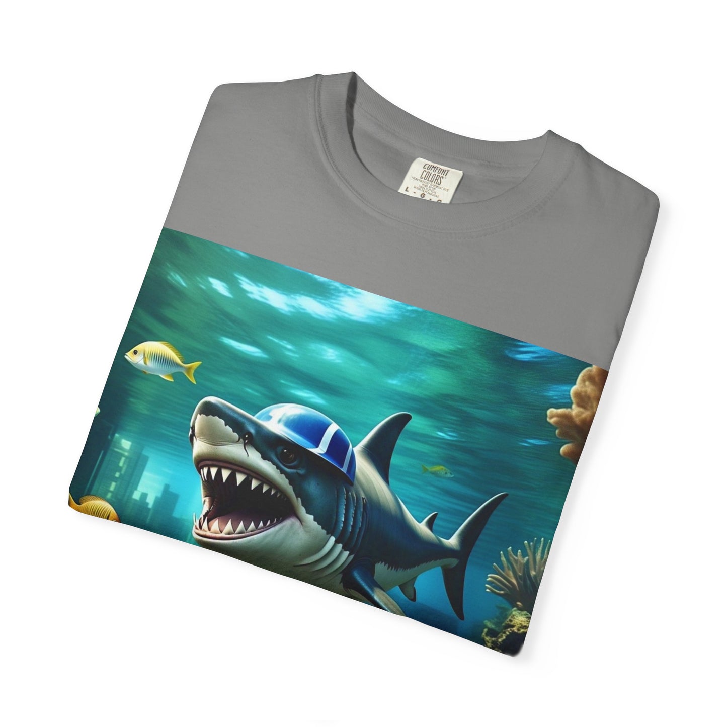 Marine Adventure Unisex T-Shirt - Shark Graphic Design