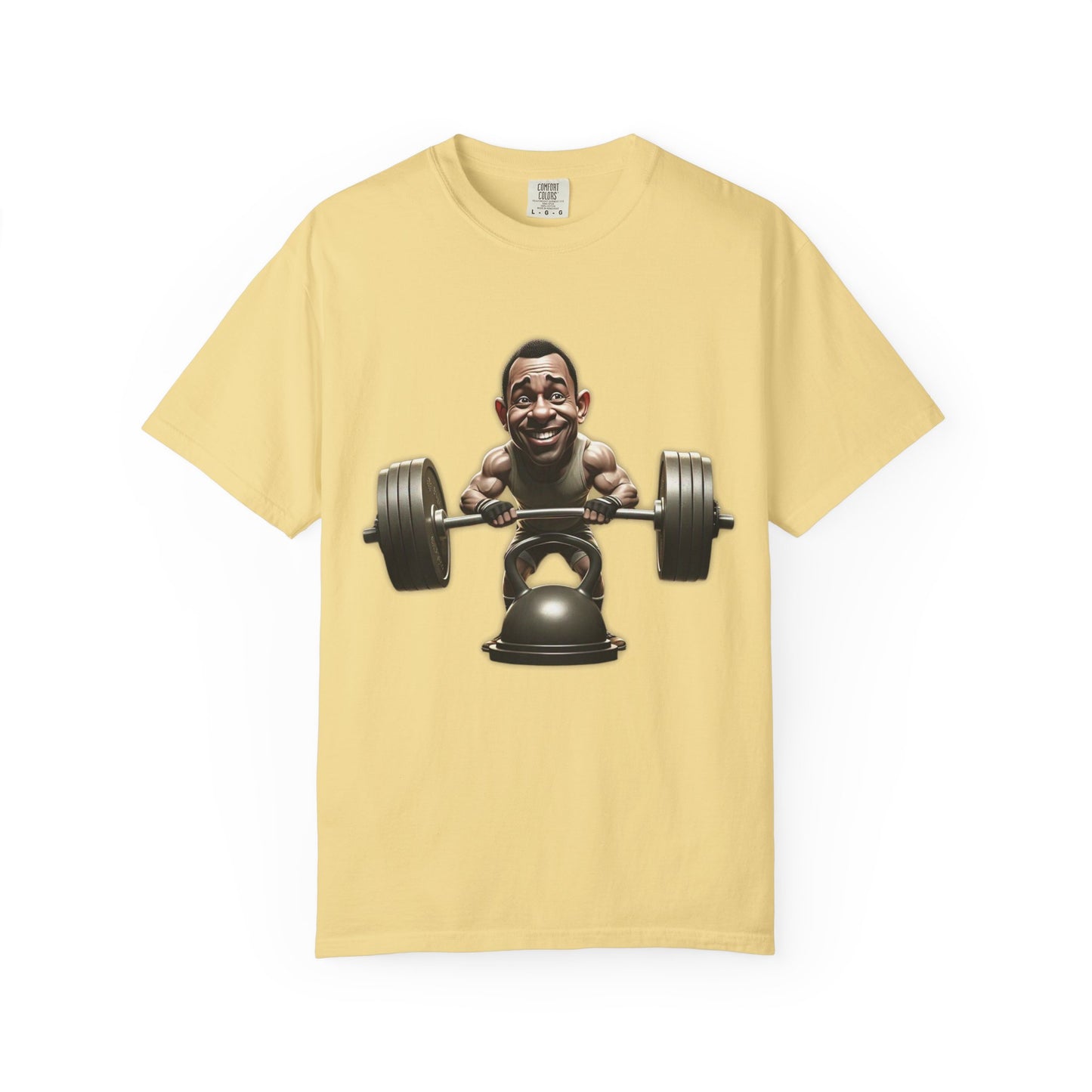 Funny Weightlifting T-Shirt Garment-Dyed Tee for Fitness Enthusiasts