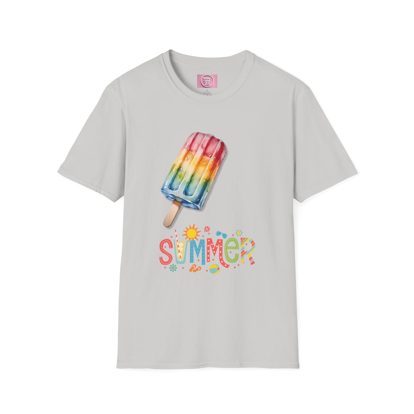 Summer Popsicle Soft style T-Shirt - Fun & Colorful Summer Vibes