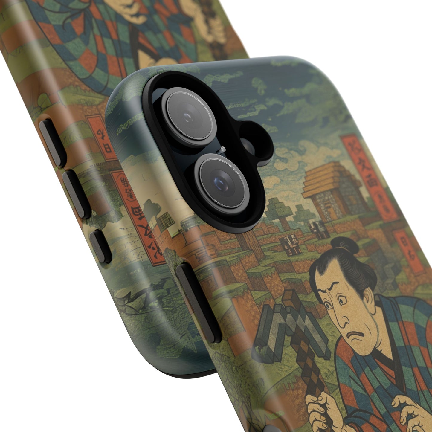 Tough Cases - Japanese Art Phone Case with Warrior Design