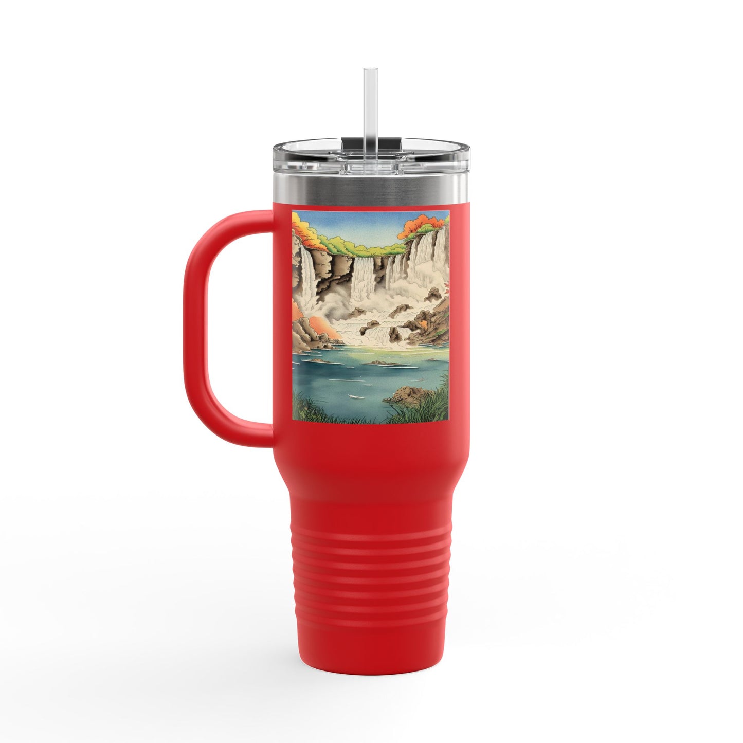 Scenic Insulated Travel Mug - 40oz Adventure Companion for Nature Lovers
