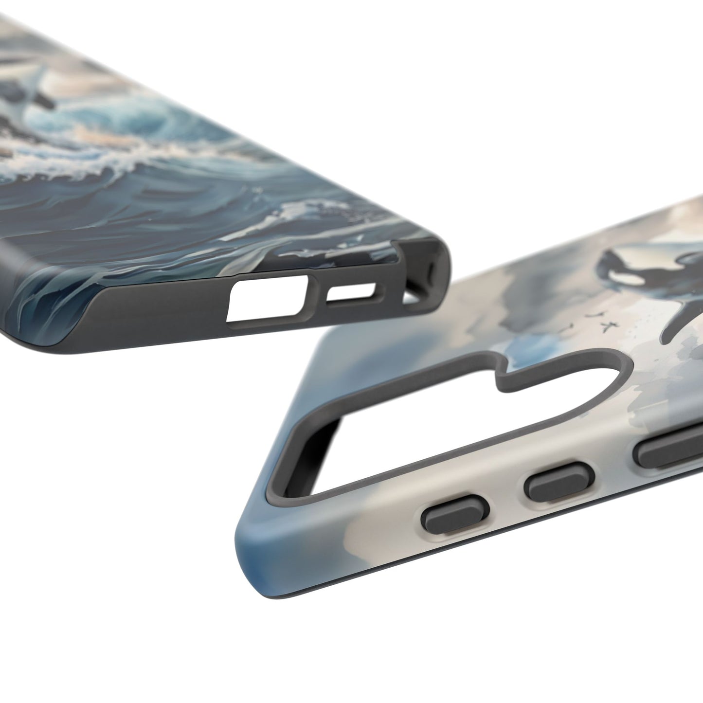 Whale Splash Phone Case - Tough & Stylish Ocean Design